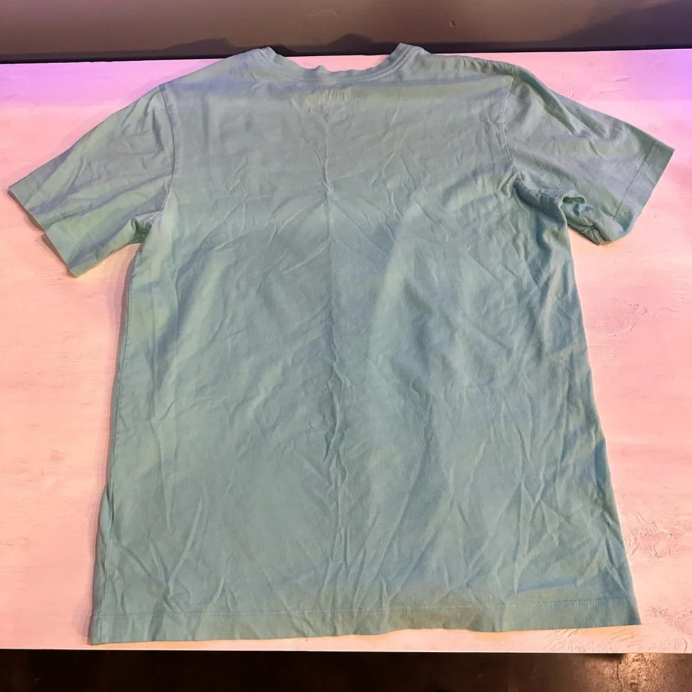 Jordan Teal T-Shirt with Red Logo